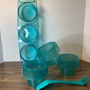 Tupperware vintage trio herb planter